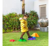Outsunny Six-Piece Kids Balance Stepping Stones
