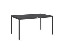 Outsunny Six-Seater Aluminium Outdoor Table, Durable, Weather-Resistant, Family Garden Furniture