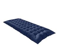 Outsunny Sleeping Mat, Foldable Camping Mattress Pad with Four Corner Elastic Straps, Camping Mat for Cot, Tent, Travel, 200 x 80 cm, Dark Blue