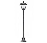Outsunny Solar Powered Lamp Post, IP44, 18Lx18Wx160H cm-Black