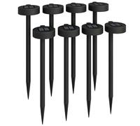 Outsunny Solar Stake Lights 8 Pack - IP44 Pathway Lighting - Auto On/Off LED | TJ Hughes
