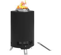 Outsunny Stainless Steel Smokeless Wood Burning Firepit Garden Fire Pit