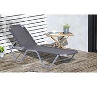 Outsunny Sun Lounger Recliner with Five Position Adjustable Backrest: Model A