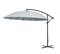Outsunny 3m Cantilever Parasol (base not included) - Grey, Grey
