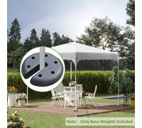 Outsunny Canopy Weight Plate Black