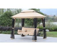 Outsunny Three Seater Swing Chair