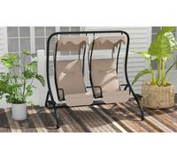 Outsunny Two-Seat Garden Swing Chair