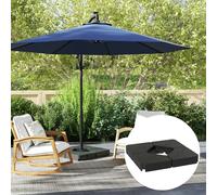 Outsunny Umbrella Weights for Offset Parasols, 64kg Sand/55kg Water Filled