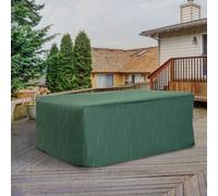 OUTSUNNY 4 Sizes Protective Furniture Cover for Garden Wicker Rattan from UV Rain Birds in Bottle Green Outsunny Bottle Green