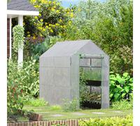 OutSunny Greenhouse White 186 x 120 x 190 cm
