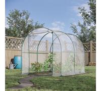 Outsunny Walk-in Greenhouses: Outsunny Lean to Green House Transparent