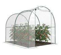 Outsunny Walk-in Greenhouses: Outsunny Lean to Green House Transparent