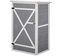 Alfresco 2 Shelf Wooden Garden Shed, none