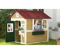 Outsunny Wooden Playhouse for Kids