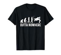 Outta Nowhere Wrestling Wrestle Wrestler Athlete Freestyle T-Shirt