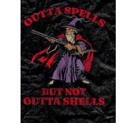 Outta Spells But Not Outta Shells Notebook: Funny Witch Lined Journal | Magical Sarcastic Notebook | Large 8.5 x 11 Humor Journal | Witchy Gag Gift