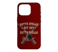 Outta Spells But Not Outta Shells Rifle Wizard Witch Magic Case for iPhone 16 Pro