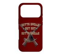 Outta Spells But Not Outta Shells Rifle Wizard Witch Magic Case for iPhone 17 Pro