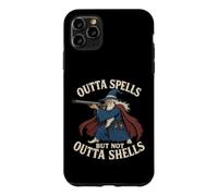 Outta Spells But Not Outta Shells Wizard Fantasy Meme Case for iPhone 11 Pro Max