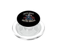 Outta Spells But Not Outta Shells Wizard Fantasy Meme PopSockets PopGrip for MagSafe