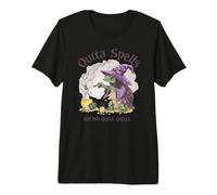 Outta Spells But Not Outta Shells Wizard Fantasy Premium T-Shirt