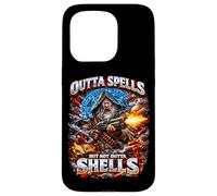 Outta Spells But Not Outta Shells Wizard Meme Bootleg Style Case for iPhone 15 Pro