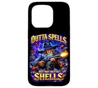 Outta Spells But Not Outta Shells Wizard Meme Bootleg Style Case for iPhone 15 Pro