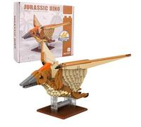 outtshop Dinosaur Pterosaur Building Toy Set, 870 Pcs Dinosaur Mini Blocks Toy, Creative Building Ideas for Boys and Adults