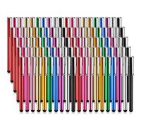 Outus 100 Pieces Stylus Pen Slim Touch Stylus Universal Capacitive Stylus Digital Pen Compatible with Samsung, Tablet, Most Devices with Capacitive Touch Screen (Multicolor)