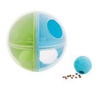 Outward Hound by Nina Ottosson A-Maze Ball Dog Treat Puzzle Ball, Level 2 Intermediate, Green
