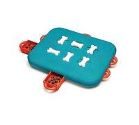 Outward Hound by Nina Ottosson Dog Casino Treat Puzzle Enrichment Toy, Level 3 Advanced, Turquoise