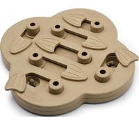 Outward Hound by Nina Ottosson Dog Hide N' Slide Treat Puzzle Enrichment Toy, Level 2 Intermediate, Tan, Composite