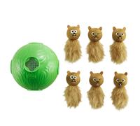 Outward Hound by Nina Ottosson Dog Snuffle N' Treat Ball Puzzle, Level