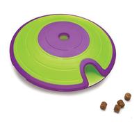 Outward Hound by Nina Ottosson Dog Treat Maze Dog Puzzle Enrichment Toy, Level 2 Intermediate, Green