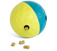 Outward Hound by Nina Ottosson Treat Tumble Interactive Puzzle Ball Dog Toy, Level 1 Beginner, Blue, Small (4.75" Diameter)