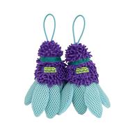 Outward Hound FlyFetch Birdie Dog Toy, Fetch or Replacement Tail for Teaser Wand, Multiple Textures, All Breeds, 5.5", 2-Pack