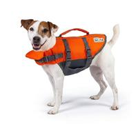 Outward Hound Granby Splash Orange Dog Life Jacket, Small