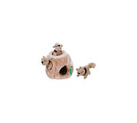 Outward Hound Hide A Squirrel Plush Dog Toy Puzzle, Small