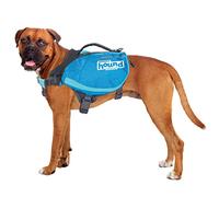 Outward Hound Kyjen 22005 DayPak Dog Backpack Adjustable Saddlebag Style Dog Accessory, Large, Blue