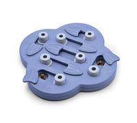 Outward Hound Nina Ottosson Dog Hide N' Slide Dog Puzzle Interactive Treat Puzzle Dog Enrichment Dog Toy, Level 2 Intermediate, Purple, Composite