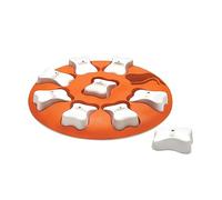 Outward Hound Nina Ottosson Dog Smart Dog Puzzle Interactive Treat Puzzle Dog Enrichment Dog Toy, Level 1 Beginner, Orange