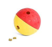 Outward Hound Nina Ottosson Treat Tumble Interactive Treat Ball Dog Puzzle Dog Enrichment Dog Toy, Level 1 Beginner, Pink, Large