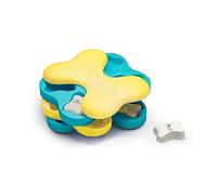 Outward Hound by Nina Ottosson Dog Tornado Treat Puzzle Dog Toy, Level 2 Intermediate, Blue
