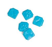 Outward Hound Nina Ottosson Nina Ottosson Extra Tiles for Dog Puzzles Challenge Slider & Multipuzzle - 5 Pack, Blue
