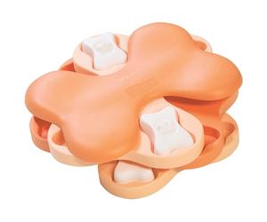 Outward Hound Nina Ottosson Puppy Tornado Dog Puzzle Interactive Treat Puzzle Dog Enrichment Dog Toy for Puppies, Level 2 Intermediate, Pink