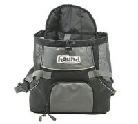 Outward Hound Poochpouch Pet Dog Puppy Front Carrier Backpack Bag Travel - Grey Medium