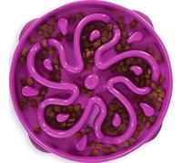 Outward Hound Fun Feeder Flower Purple for Dogs - Large