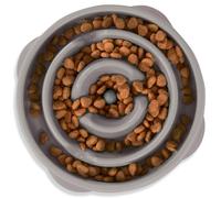 Outward Hound Slow Feeder Dog Bowl - Makes Meal Time Fun, Slows Down E