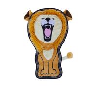 Outward Hound Tough Seamz Lion Plush Dog Toy Medium