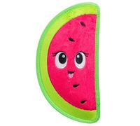 Outward Hound Tough Skinz Durable Dog Toy with Two Tough Layers, Watermelon, Red, Medium